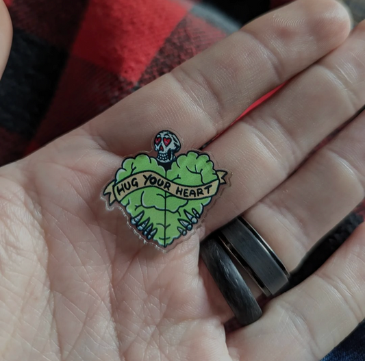 Hug Your Heart Pin
