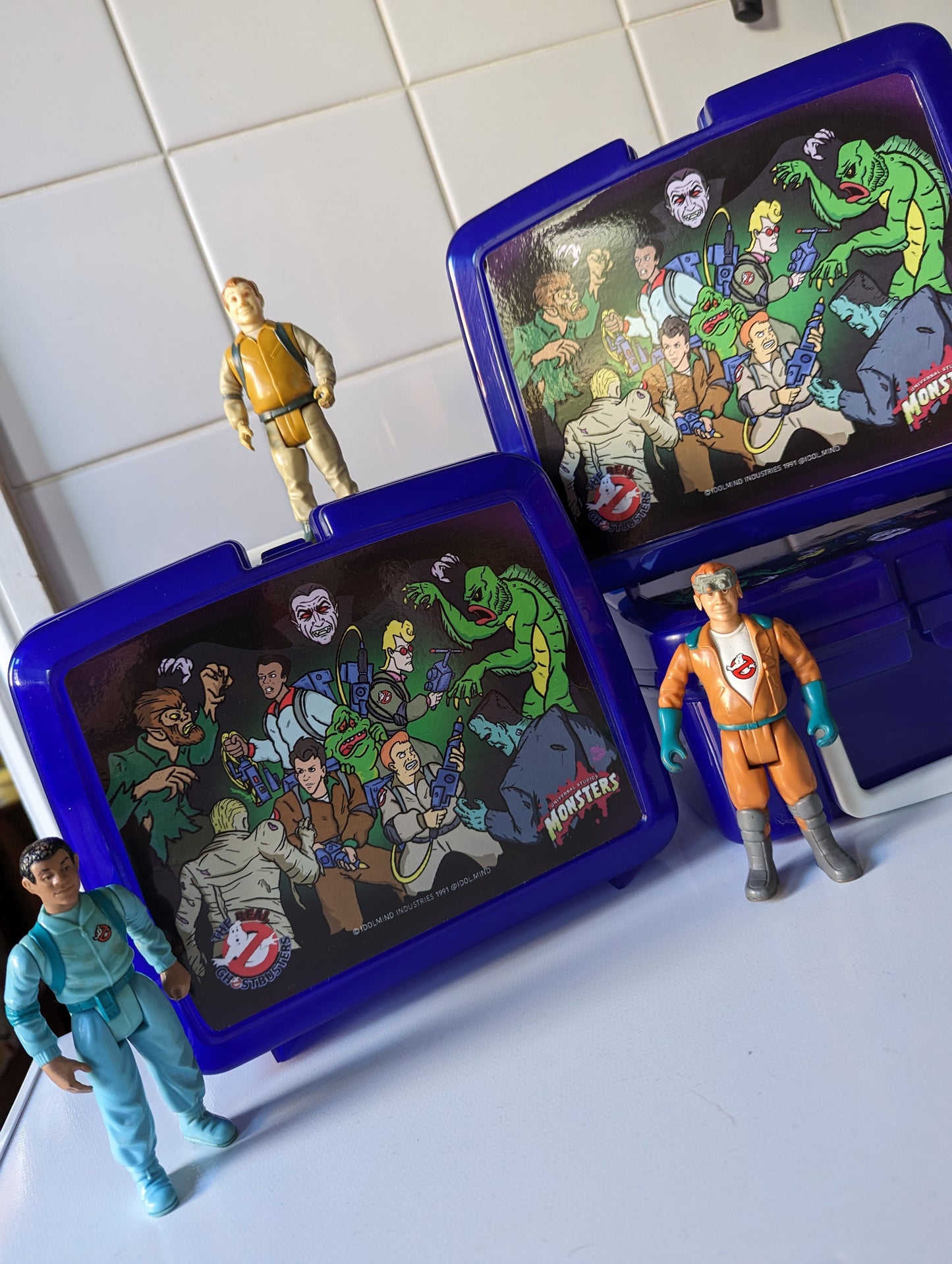 Ghostbusters Universal Monsters Retro Style Lunchbox
