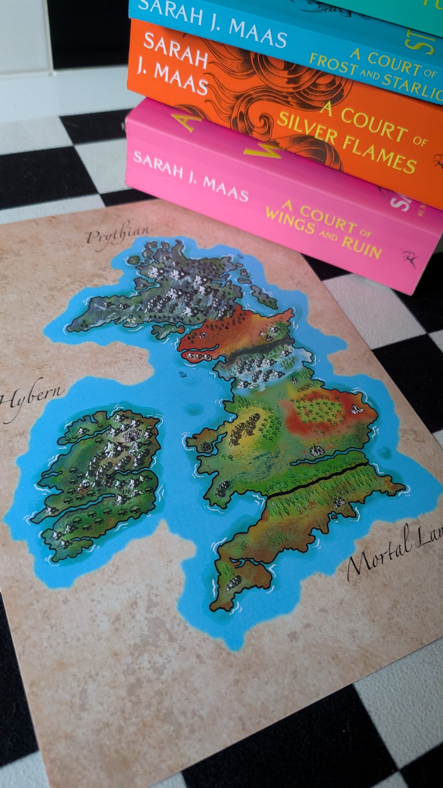Acotar Map A4 Print
