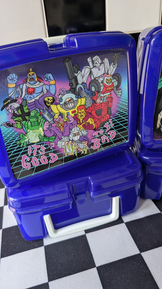 VHS Villains Retro Style Lunchbox