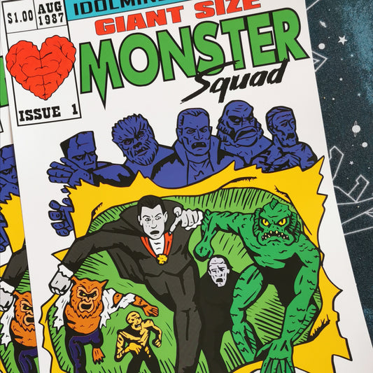 Monster Squad A4 print
