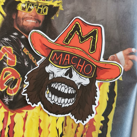 Wrestling Skulls Sticker Pack 2