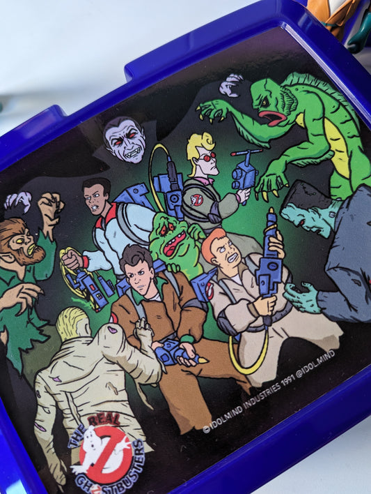 Ghostbusters Universal Monsters Retro Style Lunchbox