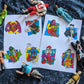 Ghostbusters Haunted Humans A4 Print Set