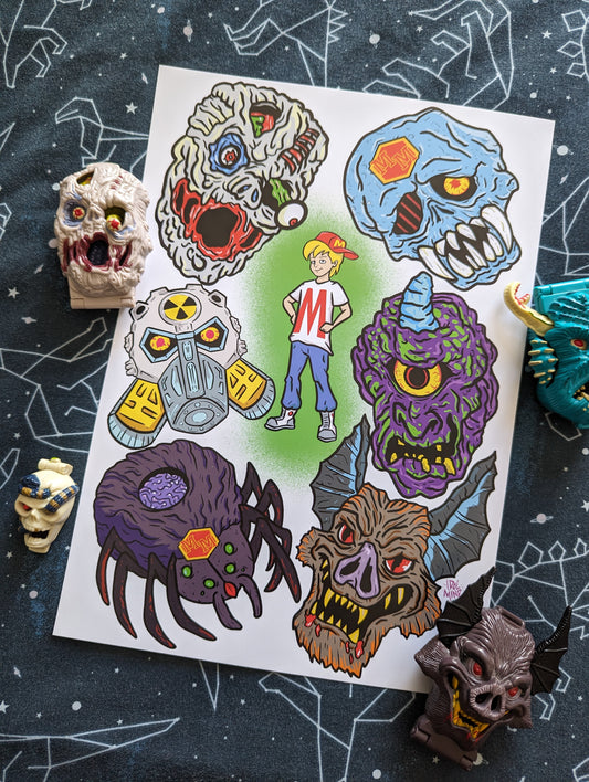 Mighty Max A4 Print