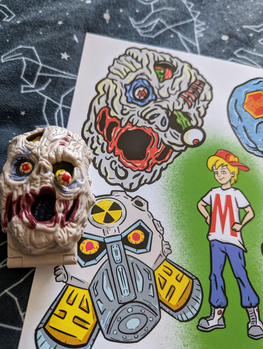 Mighty Max A4 Print
