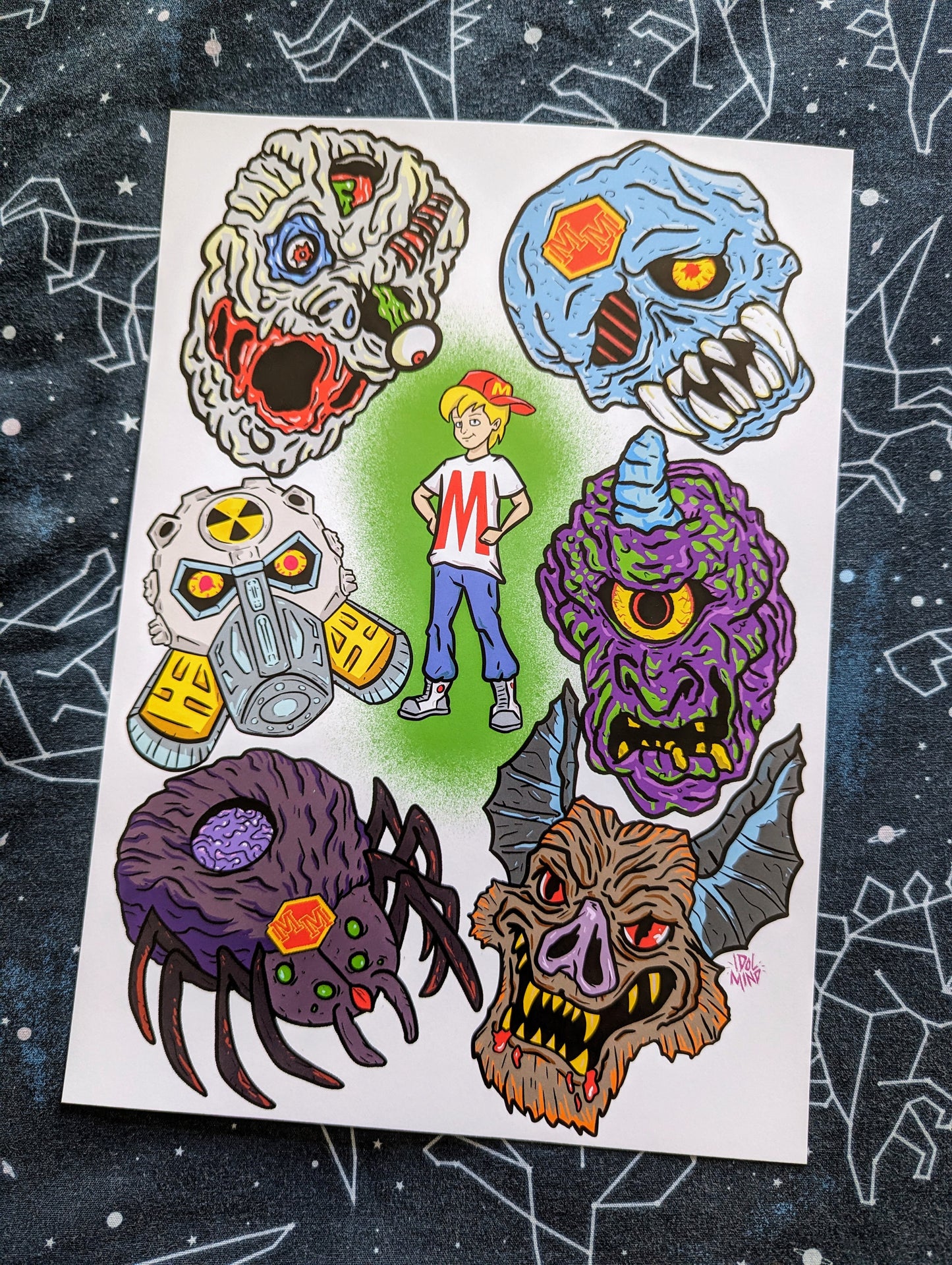 Mighty Max A4 Print