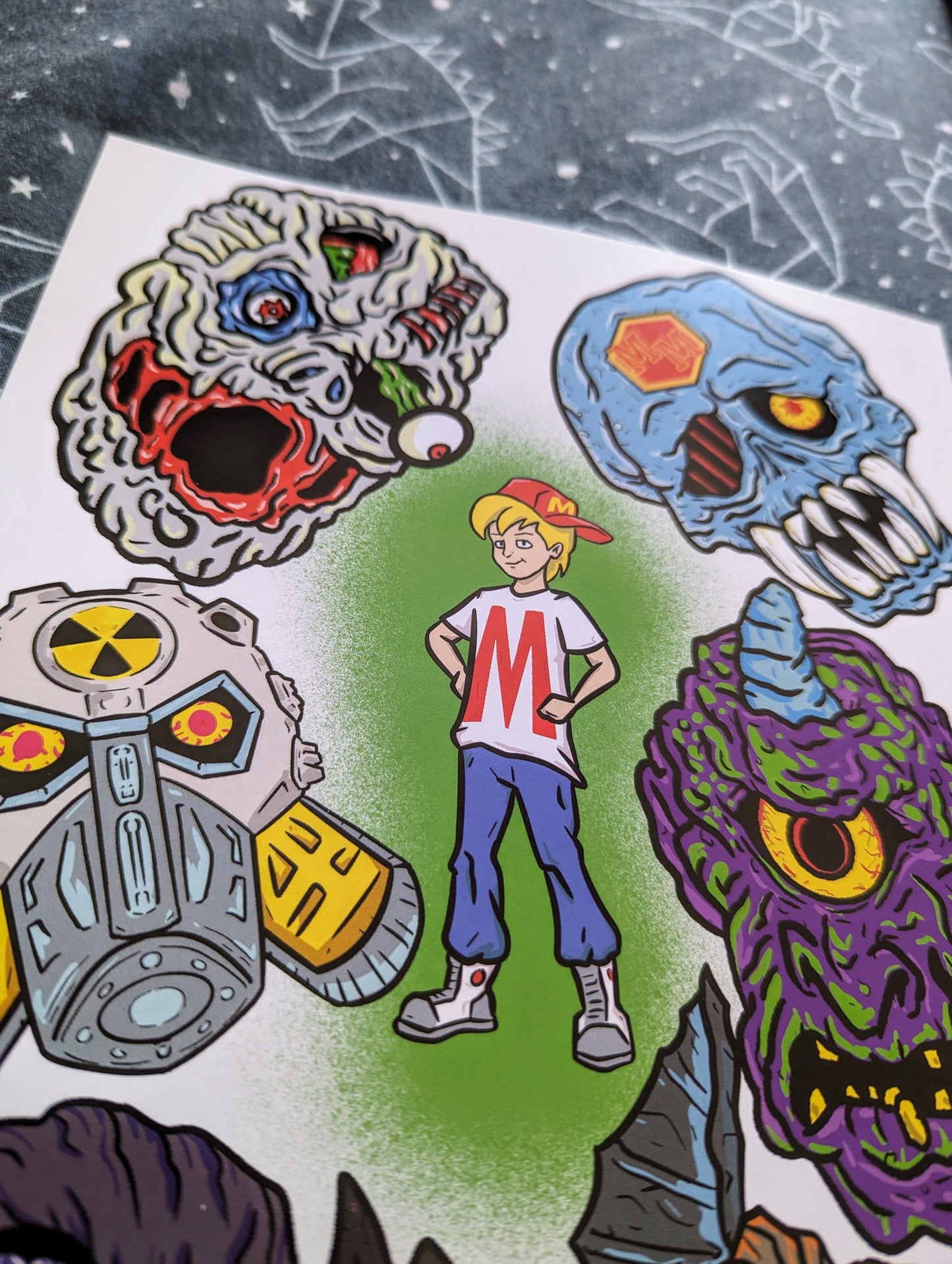 Mighty Max A4 Print