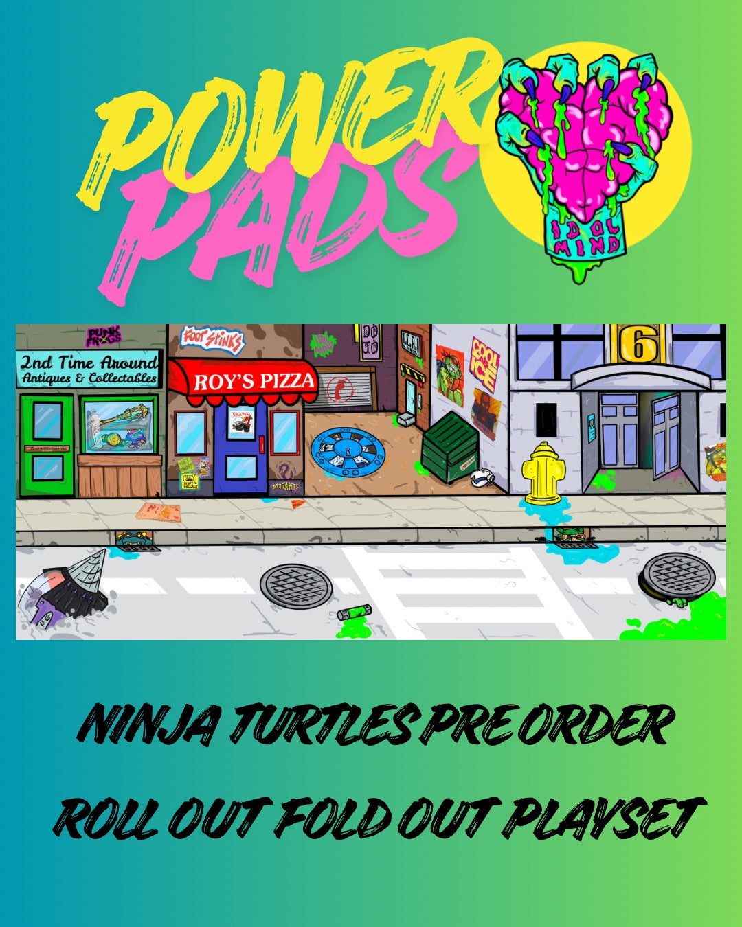 NINJA TURTLES POWERPAD