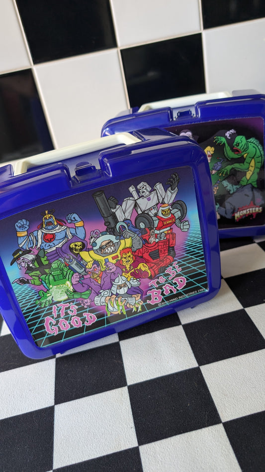 VHS Villains Retro Style Lunchbox