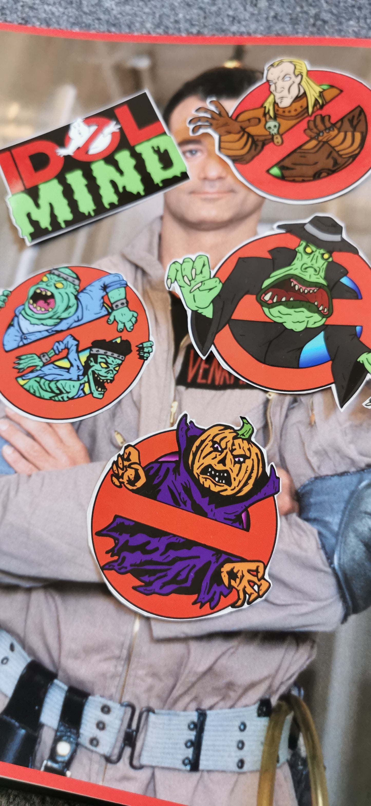 Ghostbuster Sticker Set 1