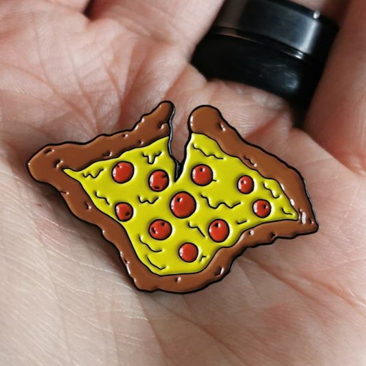Isle Of Wight Pizza Enamel Pin