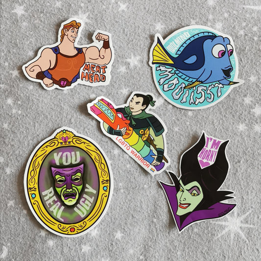 Idolized Disney Inspired sticker pack 2