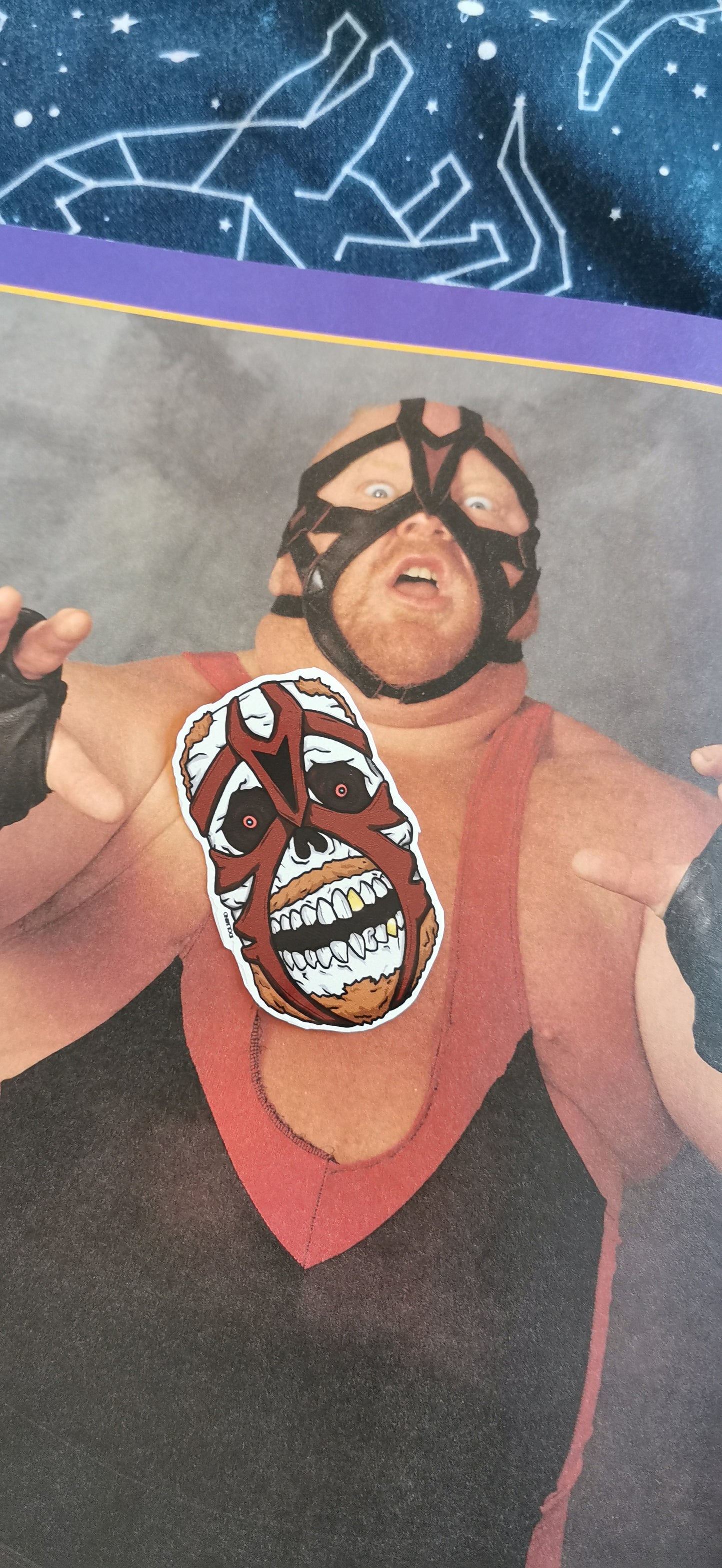 Wrestle Skulls Sticker Pack 1