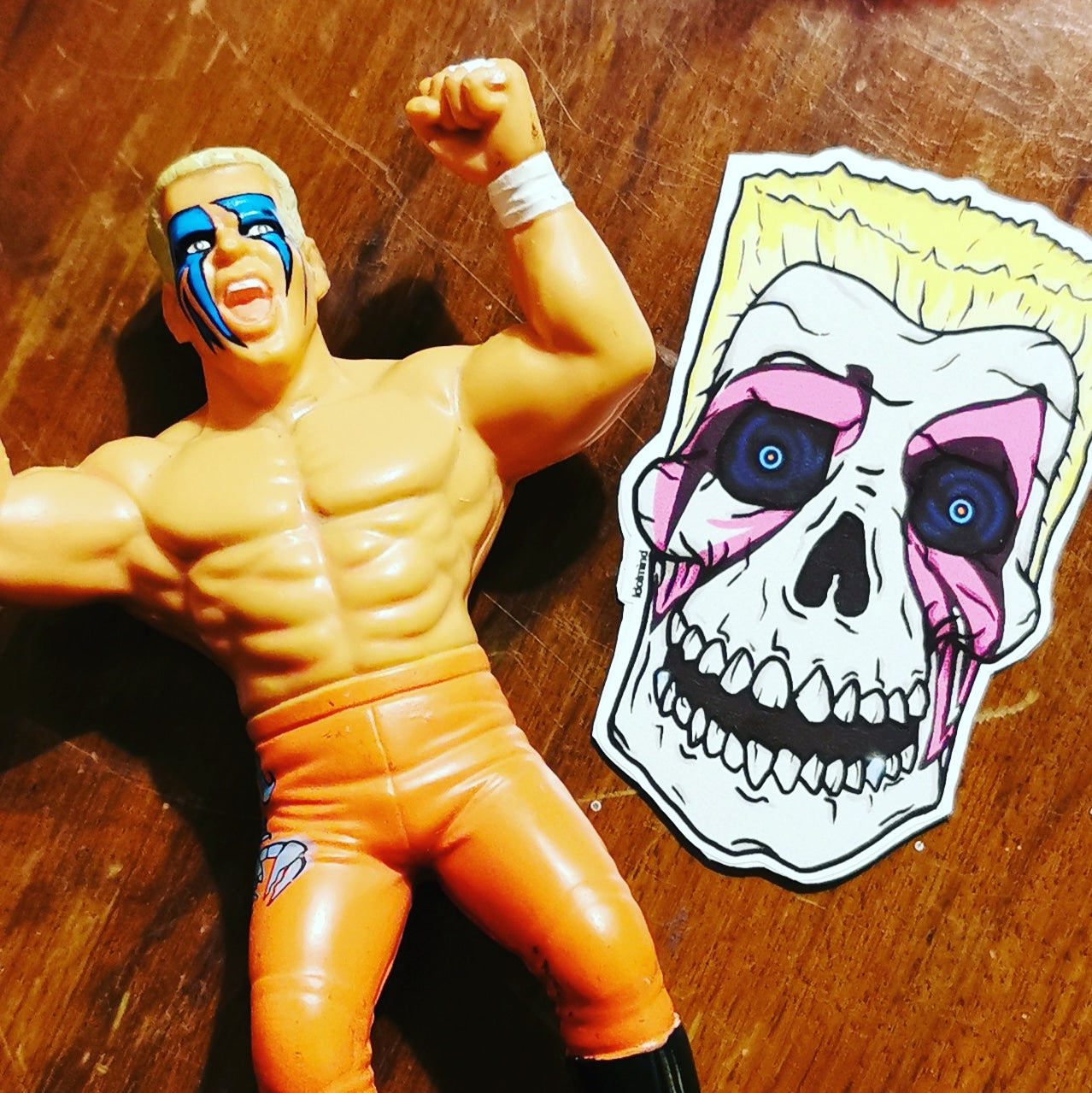 Wrestle Skulls Sticker Pack 1