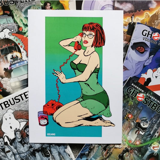 Ghostbusters Pin Ups A4 x3