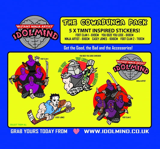 Cowabunga Sticker Pack