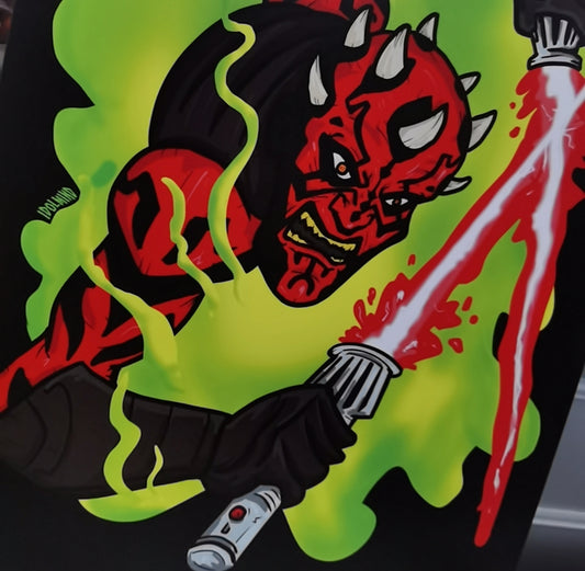 Darth Maul A4 Print