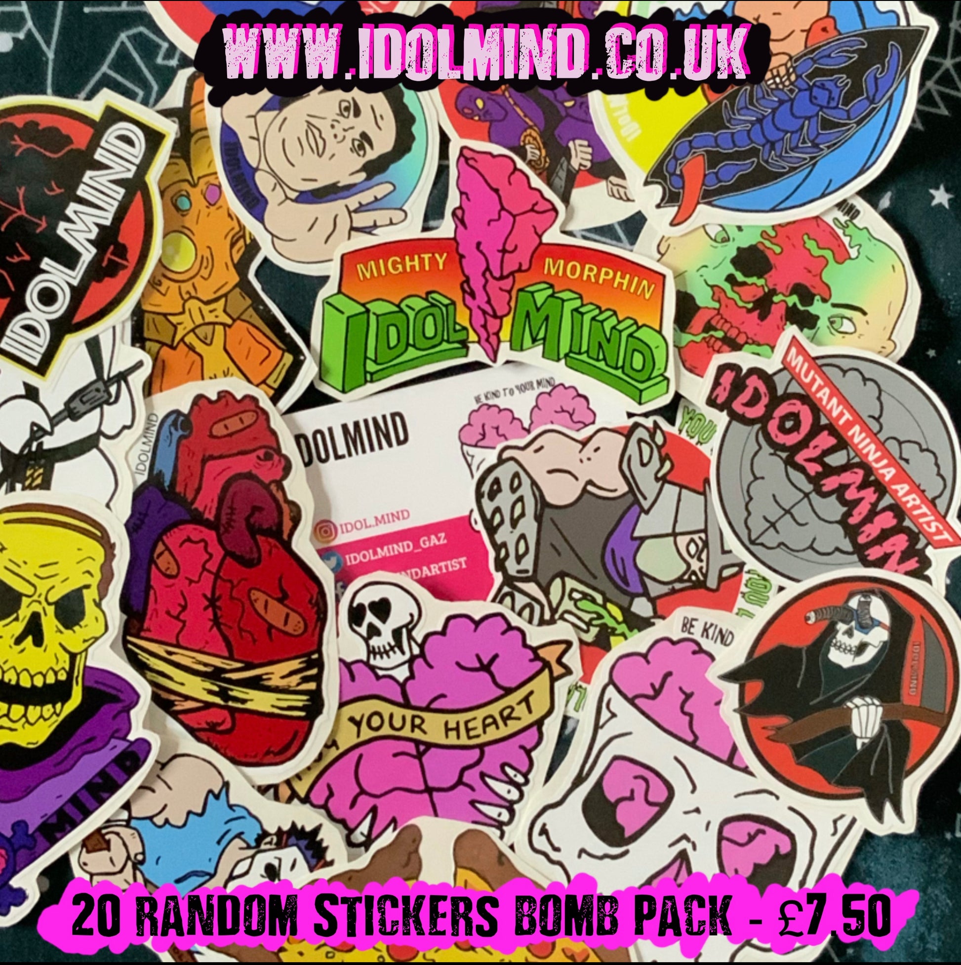 Sticker Bomb packs – Idolmind